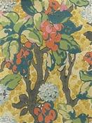 Bell Blooms Ochre Floral P Kaufmann Fabric